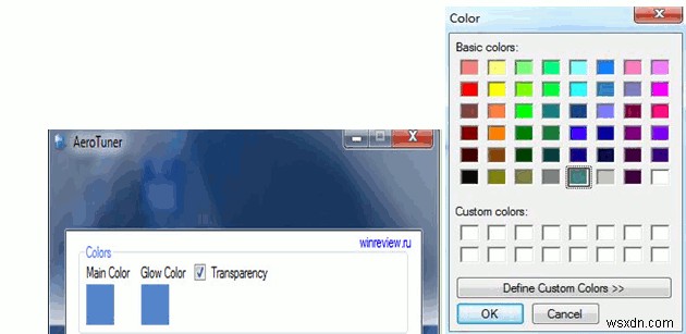 Windows 7用「AeroWeather」で天気に合わせてデスクトップの色を変える方法