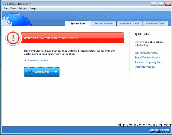 Auslogics BoostSpeed 5でWindows PCを高速化！ワンクリック最適化ツールの使い方