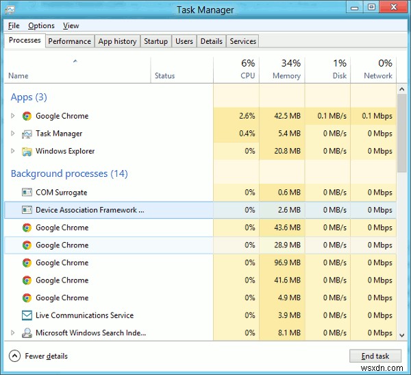 Windows 8のタスクマネージャーが進化した4つの便利な新機能