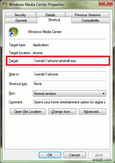Windows Media Centerをショートカット引数でカスタマイズする5つのテクニック