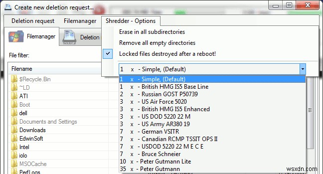 【Windows】ファイル・フォルダ・ハードドライブを完全に削除する方法|xShredderの使い方
