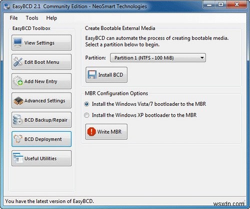EasyBCDでブートローダーを復元・修復する方法【Windows】