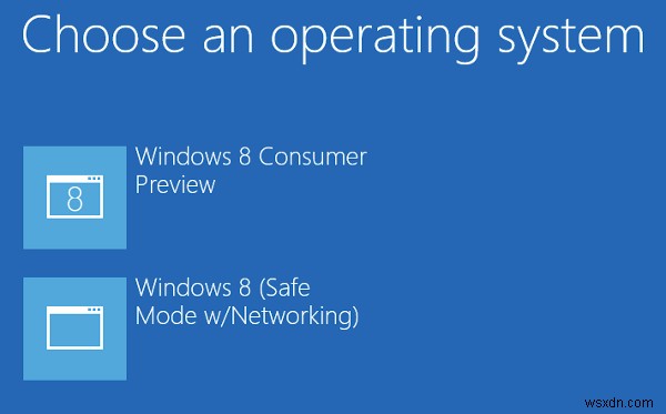 Windows 8のブートメニューにセーフモードを追加する方法