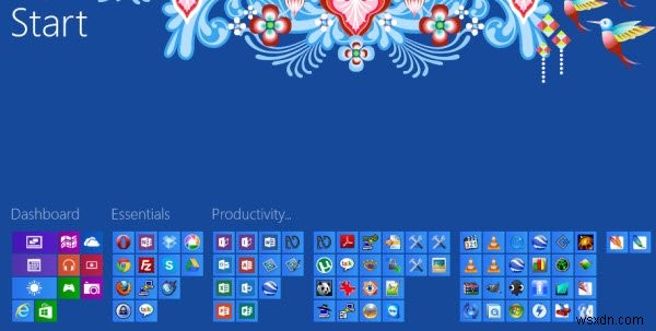 Windows 8のスタート画面をカスタマイズしてダッシュボードとして使いこなす方法