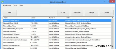 【Windows App Boss】デスクトップから直接Windows 8アプリを管理する方法