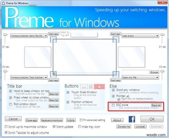 Windowsのウィンドウ操作を自由にカスタマイズできるフリーソフト「Preme」の使い方