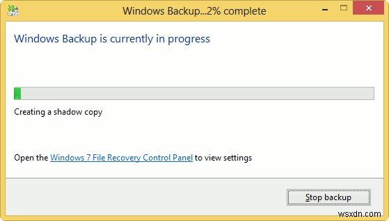Windows 8でWindowsバックアップを設定し、ファイルとフォルダを安全に保存する方法