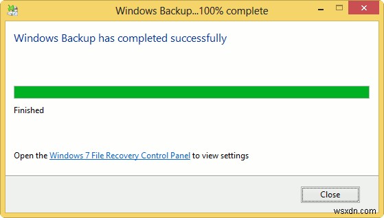 Windows 8でWindowsバックアップを設定し、ファイルとフォルダを安全に保存する方法
