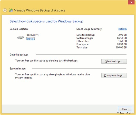 Windows 8でWindowsバックアップを設定し、ファイルとフォルダを安全に保存する方法