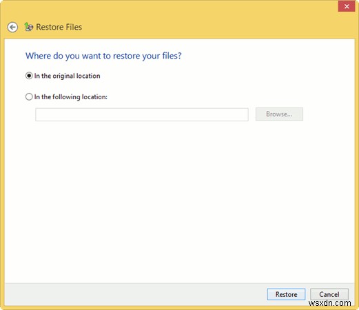 Windows 8でWindowsバックアップを設定し、ファイルとフォルダを安全に保存する方法