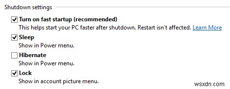 Windows 8のハイブリッドブートとシャットダウンを無効にする方法