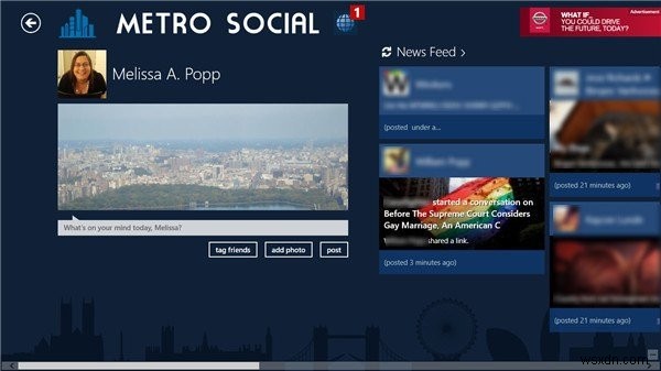 Windows 8でFacebookを快適に使うなら「Metro Social」がおすすめ!モダンUIアプリの魅力と使い方