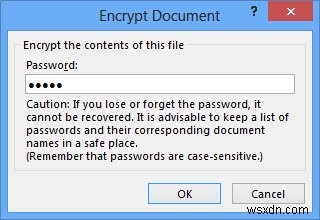 Microsoft Word 2013で文書を保護する3つの方法