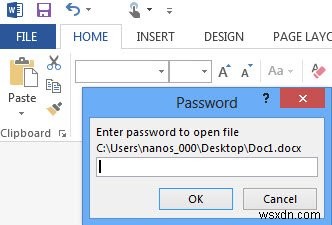 Microsoft Word 2013で文書を保護する3つの方法