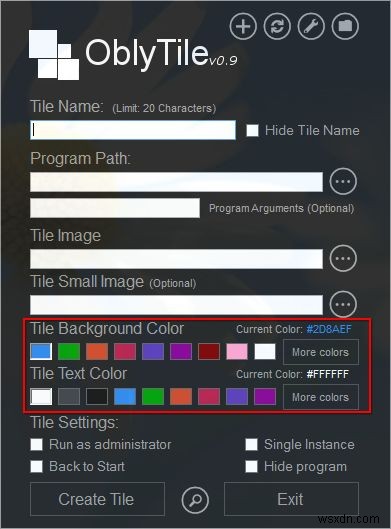 Windows 8でカスタムライブタイルを作成する方法|OblyTileの使い方