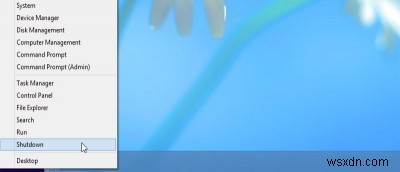 【Windows 8】タスクバーのコンテキストメニューにシャットダウンと再起動を追加する方法