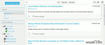 Sismics Readerで自前のRSSフィードサーバーを構築する方法