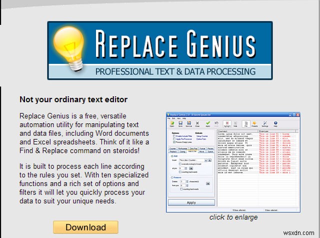 WordとExcelの単語を一括置換!無料ツール「Replace Genius」の使い方