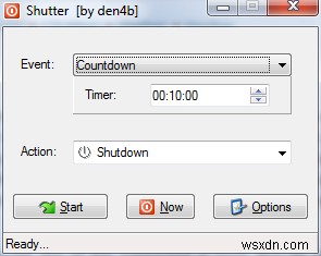 Shutterレビュー:Windows PCでのシャットダウンなど各種イベントを自動化できる無料ツール