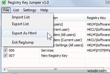 Registry Key Jumperでレジストリキーに一発ジャンプ!手動ナビゲーション不要の便利ツール