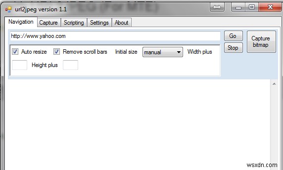 URL2JPEGの使い方!Webページ全体を1枚の画像でキャプチャする方法