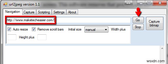 URL2JPEGの使い方!Webページ全体を1枚の画像でキャプチャする方法