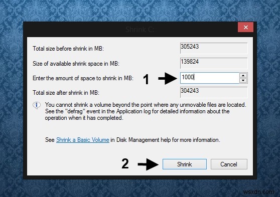 Windows 8でハードディスクをパーティション分割する方法