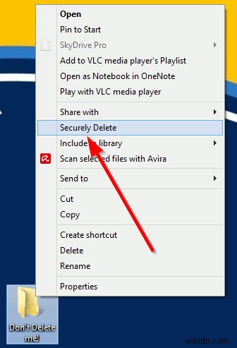 DeleteOnClickでWindowsのファイルを復元不可能な状態で安全に削除する方法