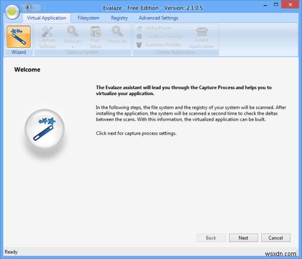 EvalazeでWindowsアプリを仮想化してポータブル化する完全ガイド