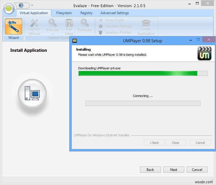 EvalazeでWindowsアプリを仮想化してポータブル化する完全ガイド