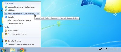 Windowsのジャンプリストをバックアップして別PCで復元する方法