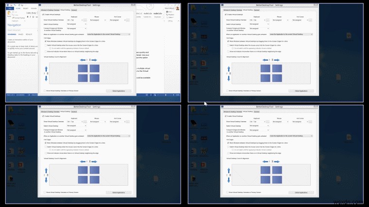 WindowsでMacの「Exposé」機能を再現する方法――BetterDesktopTool活用ガイド