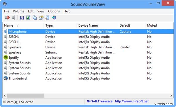 SoundVolumeViewでWindowsのサウンドを完全制御!複数プロファイルの作成・切り替え方法
