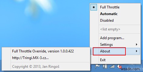FullThrottleでWindowsアプリのパフォーマンスを最大化する方法