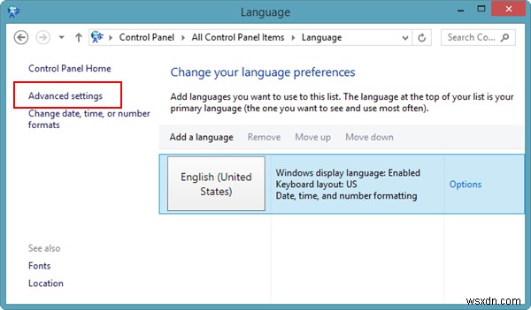 Windows 8でアプリごとに言語を個別に設定する方法