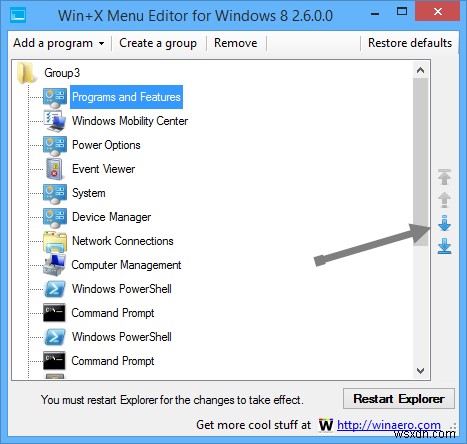 Windows 8のWin+Xメニューを簡単に編集して作業効率をアップする方法