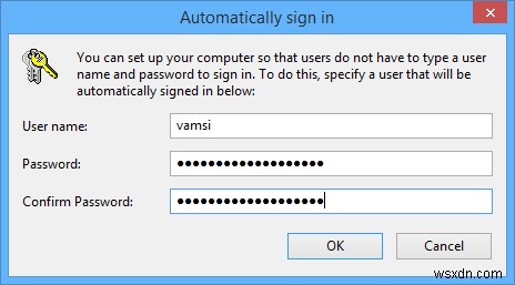 Windows 8でパスワード入力を省略!自動ログインを設定する方法