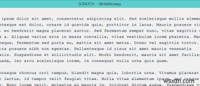 WriteMonkeyレビュー|Markdown対応の無料「Zenware」エディターで執筆に集中する