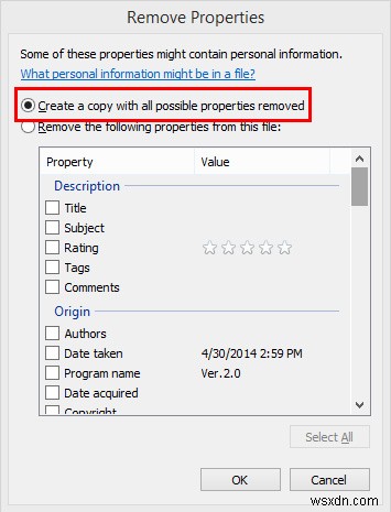 プライバシー保護のためにWindows 8のメタデータを削除する方法