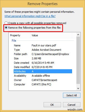 プライバシー保護のためにWindows 8のメタデータを削除する方法