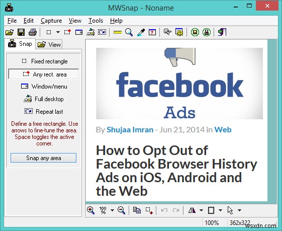 MWSnap – Windows用無料スクリーンキャプチャツール&エディタの徹底レビュー