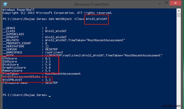 Windows 8.1でWindowsエクスペリエンスインデックスのスコアを確認する方法