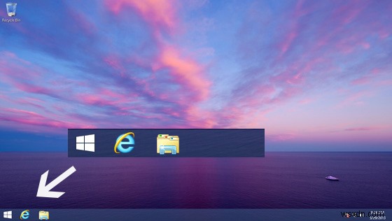 Windows 8.1のスタートボタンを非表示にする2つの方法