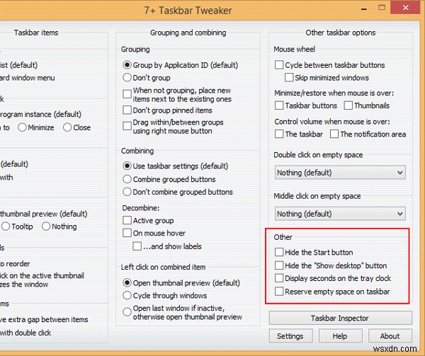 Windows 8.1のスタートボタンを非表示にする2つの方法