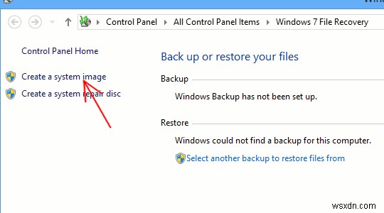 Windows 8/8.1でシステムイメージを作成・バックアップする方法