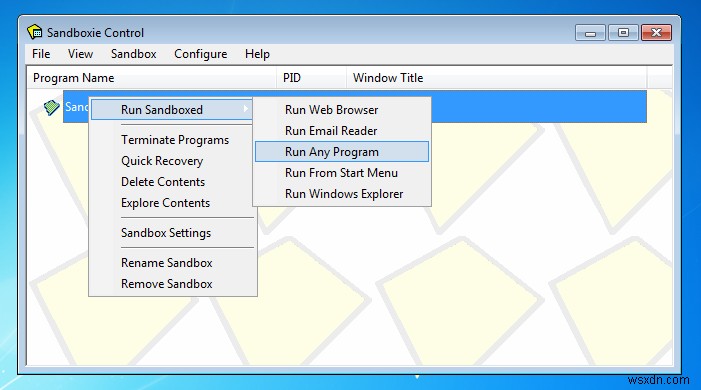 Sandboxieの使い方:サンドボックス上でWindowsアプリを安全に実行し、マルウェアからPCを守る