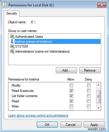 WindowsでNTFSパーティションへのアクセスを特定ユーザーごとにブロックする方法