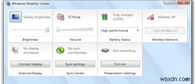 Windowsモビリティセンターでハードウェア設定を1つのダッシュボードから一括管理する方法