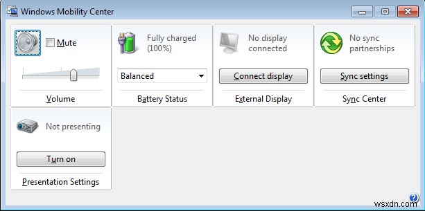 Windowsモビリティセンターでハードウェア設定を1つのダッシュボードから一括管理する方法