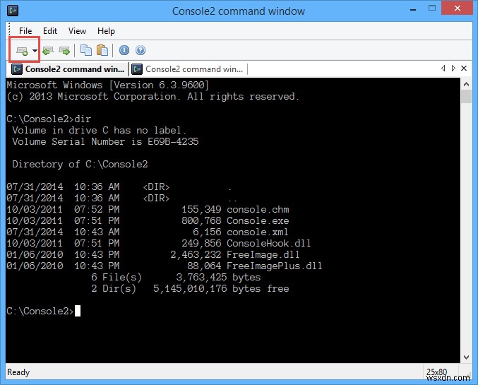 Console 2:Windowsコマンドプロンプトの最強代替ツール
